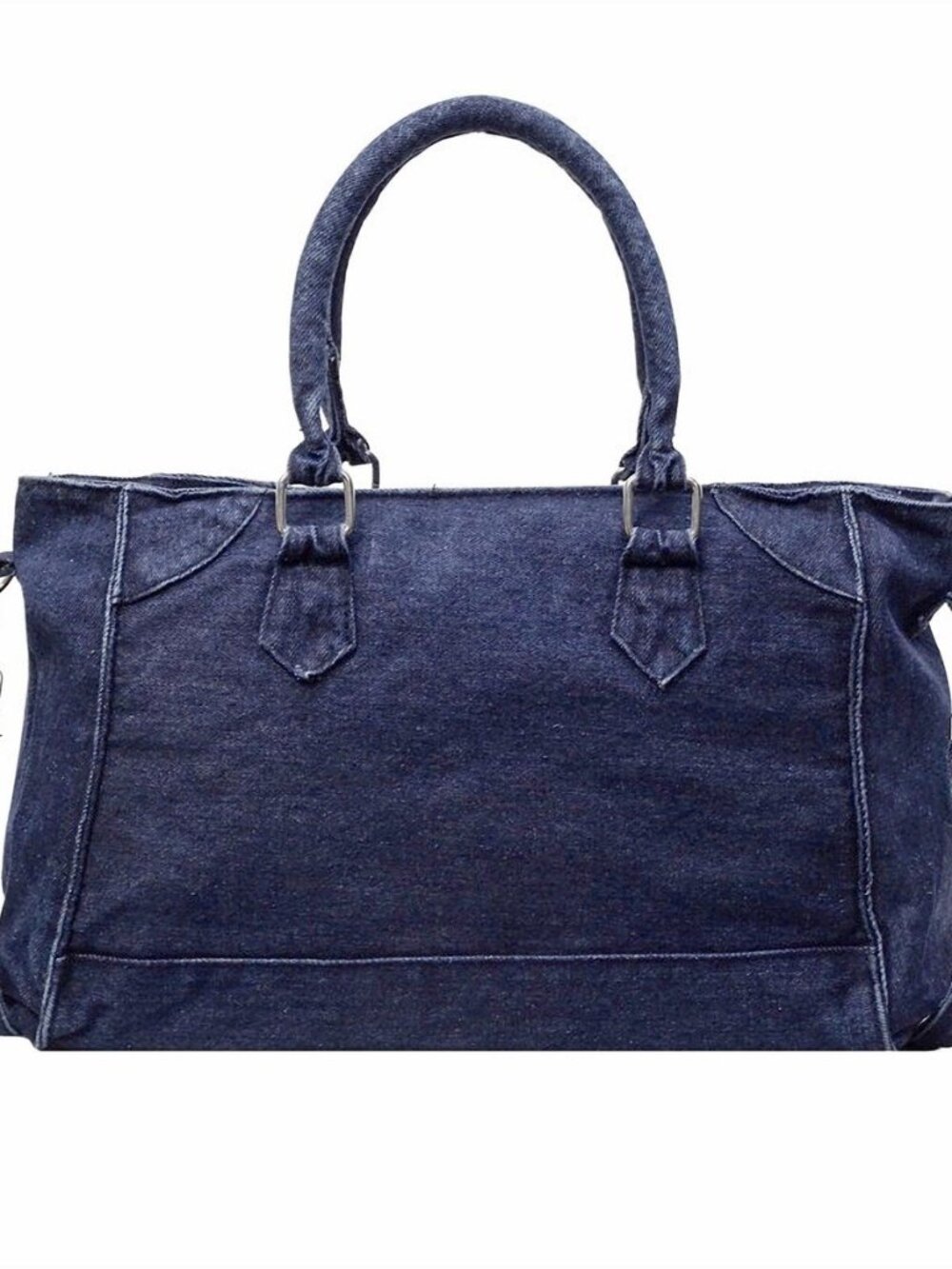 Women's Denim Purses Jean Handbags Versatile Tote Shoulder Bag